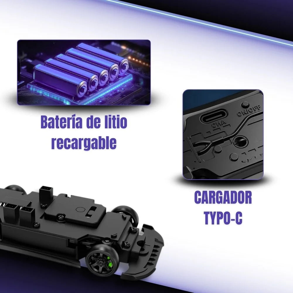 Mini Camión Drift 4WD 2.4GHz - 40min de Uso