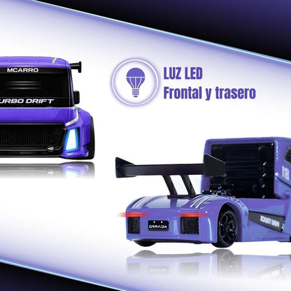 Mini Camión Drift 4WD 2.4GHz - 40min de Uso