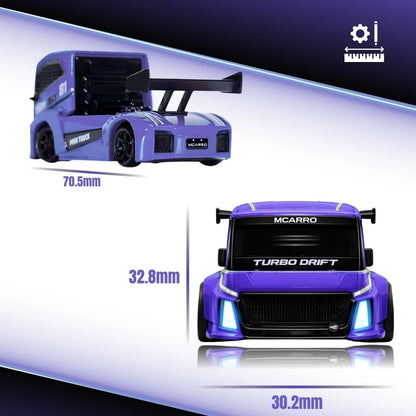 Mini Camión Drift 4WD 2.4GHz - 40min de Uso