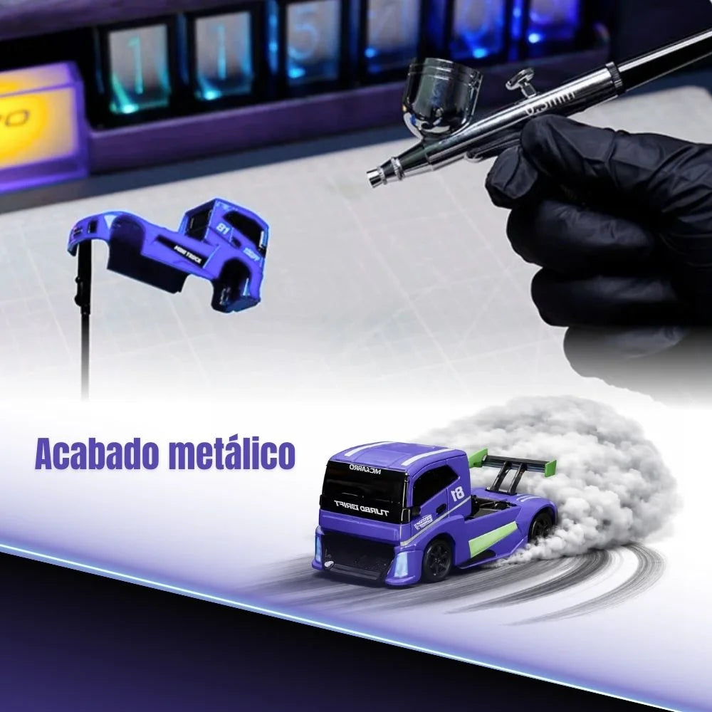 Mini Camión Drift 4WD 2.4GHz - 40min de Uso